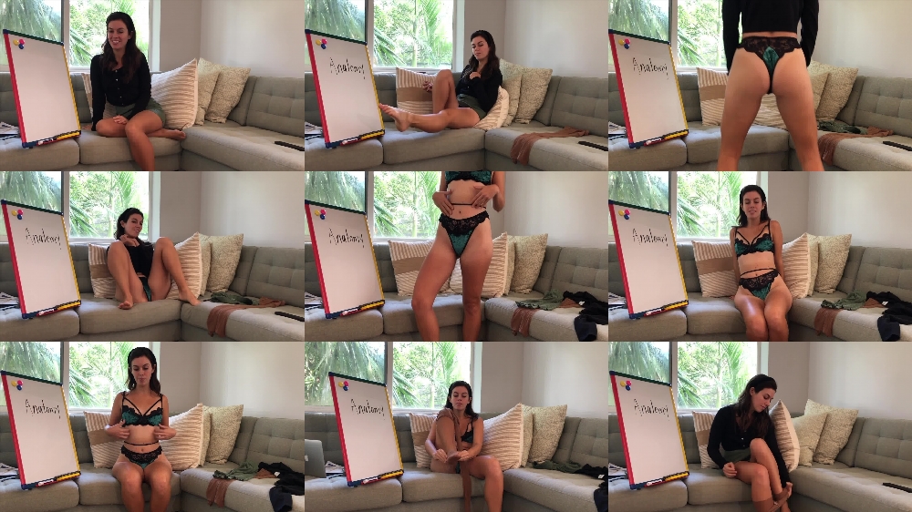 Miss Bell ASMR's Night School Anatomy Lesson