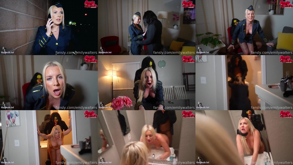 Emily Walters and Gibby the Clown's Layover Blowjob