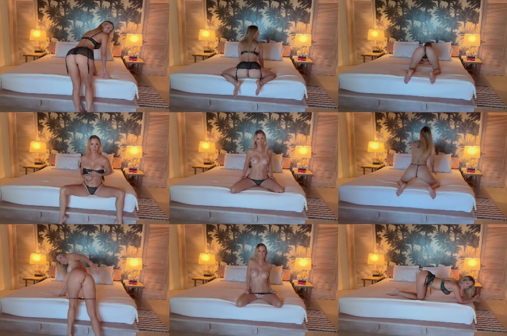Vicky Stark's Sensual Bed Performance