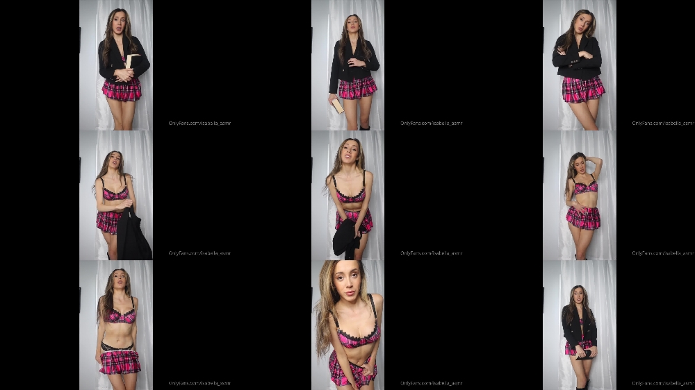 Isabella ASMR: A Naughty Boarding School Student Switches School