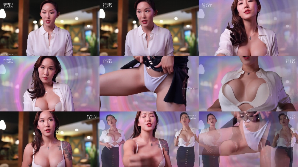 Domina Elara's Enthralling Office Jerkoff