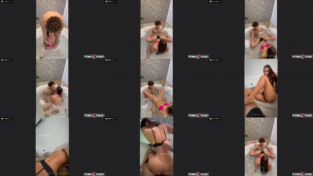 Sultry Italian Model Giulia Ottorini's Bath Tub Sex Tape