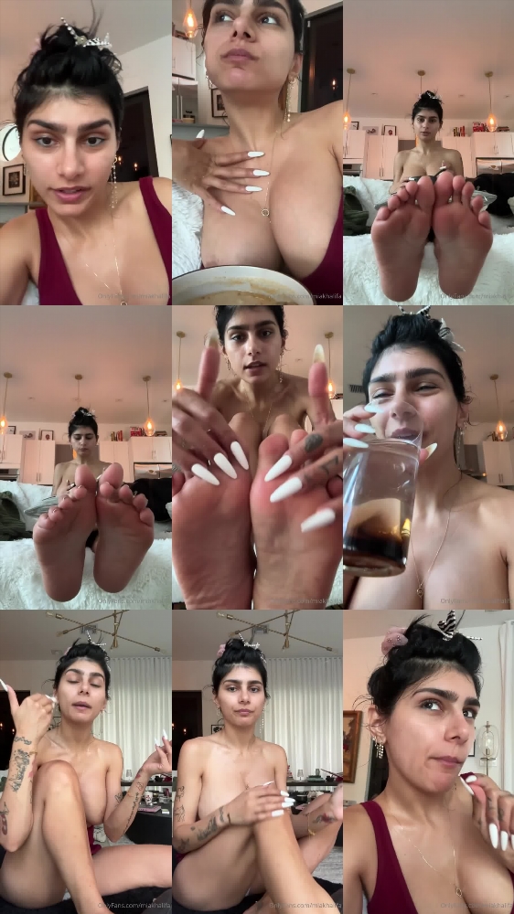 Mia Khalifa: A Kinky Smoking Session