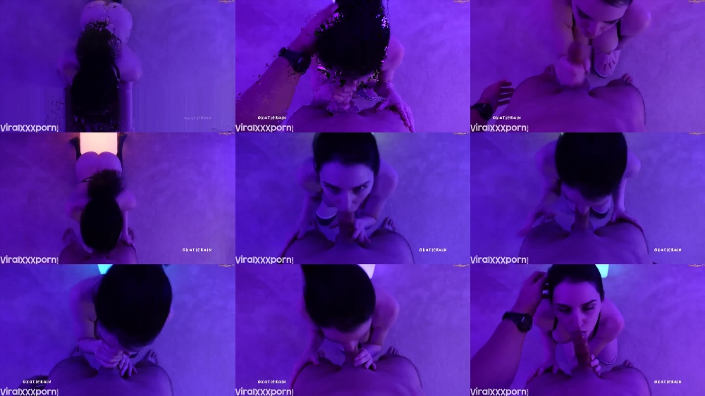 Katie Rain's Sensual Blowjob Showcase