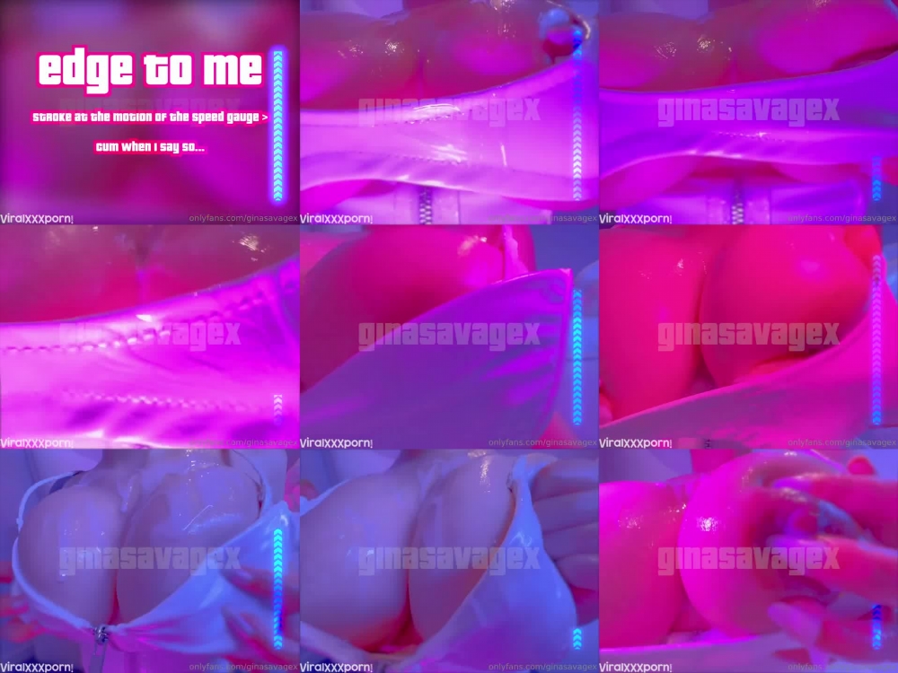 Ginasavagex: Oil Playtime for Big Nipples