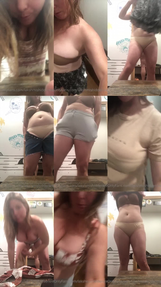 Marie Welsh Tries On Clothes