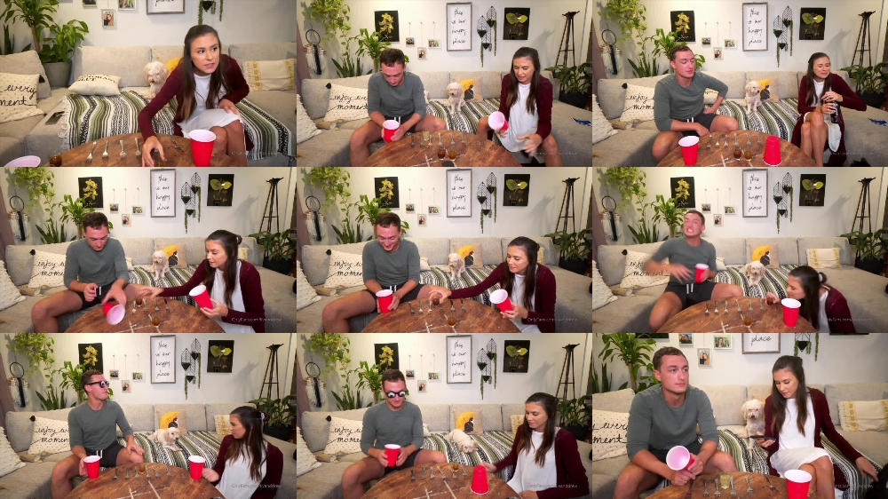 Liv and Drew: A Nasty Shot Tug of War