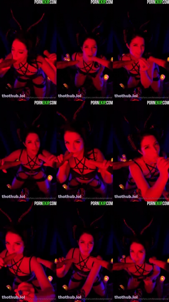 Brookelynne Briar's Succubus Cage and Cuckolding Session