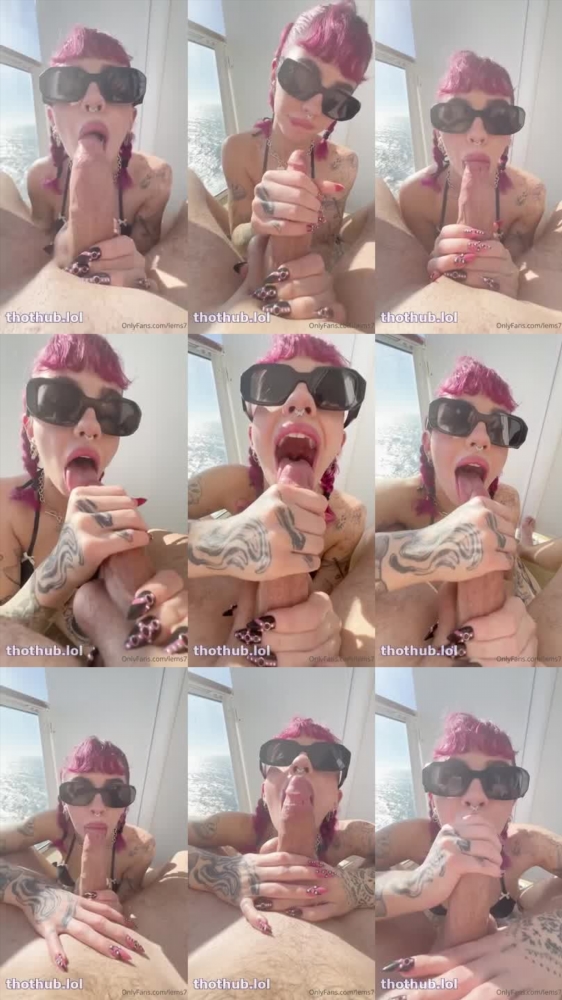 Emily Oram's Intense Blowjob Performance