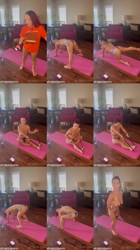 Jerzjess's Topless Yoga Challenge
