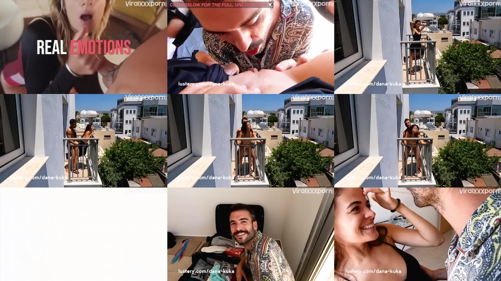 Spanish Amateurs Get Frisky on a Balcony