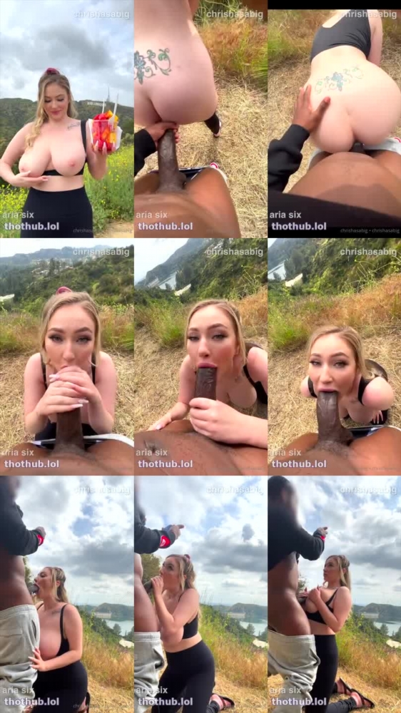 Watch Aria Six's Outdoor BBC Sextape