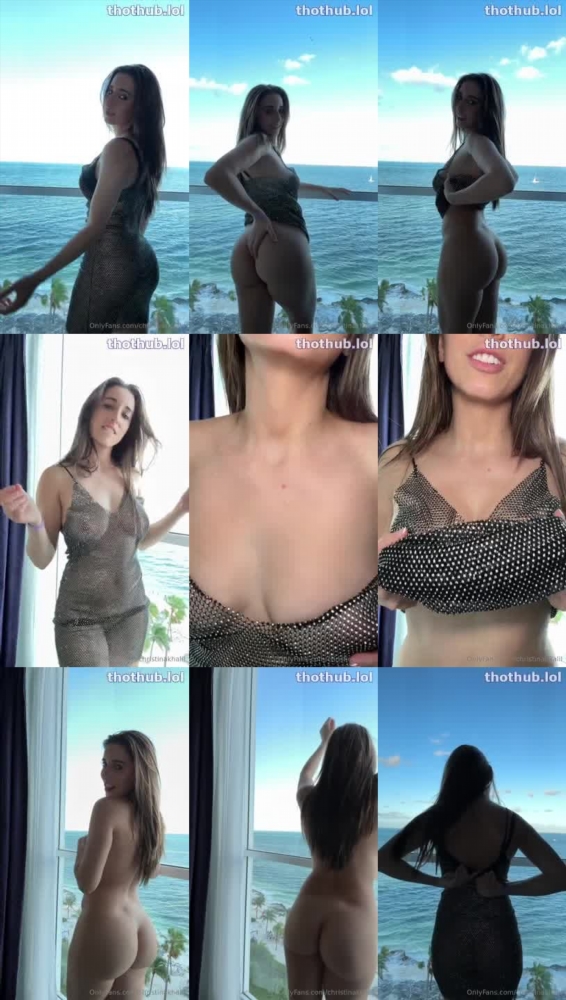 Christina Khalil's Naughty Vacation Strip