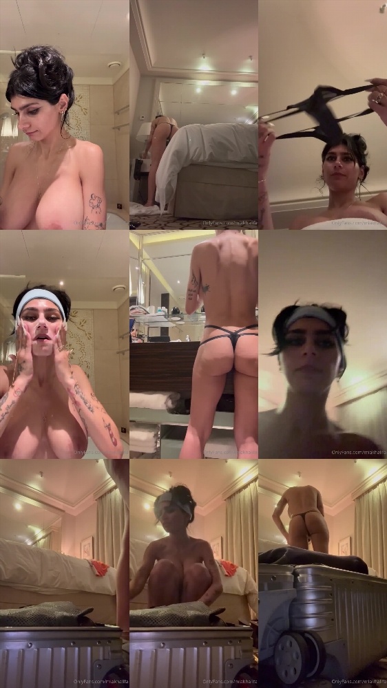 Mia Khalifa: A Full Topless Tease