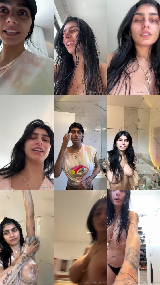 Mia Khalifa's 20-Minute Bare Titty Show