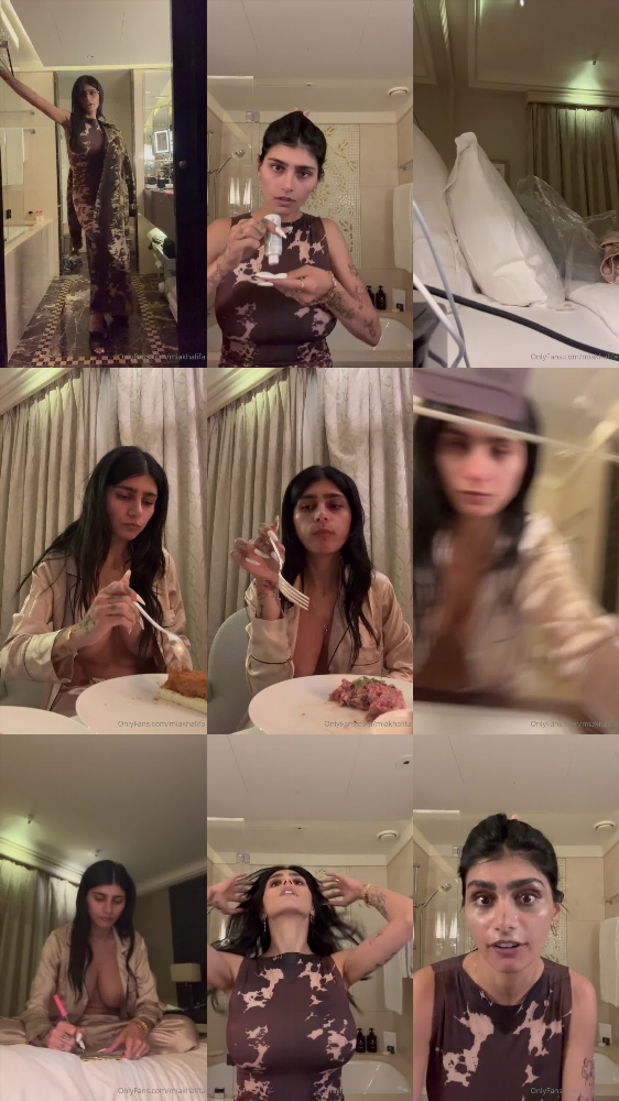 Mia Khalifa's 50-minute Nipple Tease Show