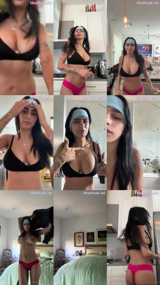 Mia Khalifa's Sensational Nude Scene