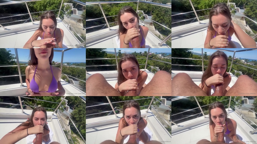 Watch Jadeteen Give an Unforgettable Blowjob