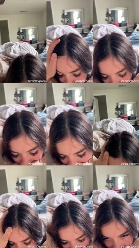 Blonde Beauty's Sensual Blowjob in the Bedroom