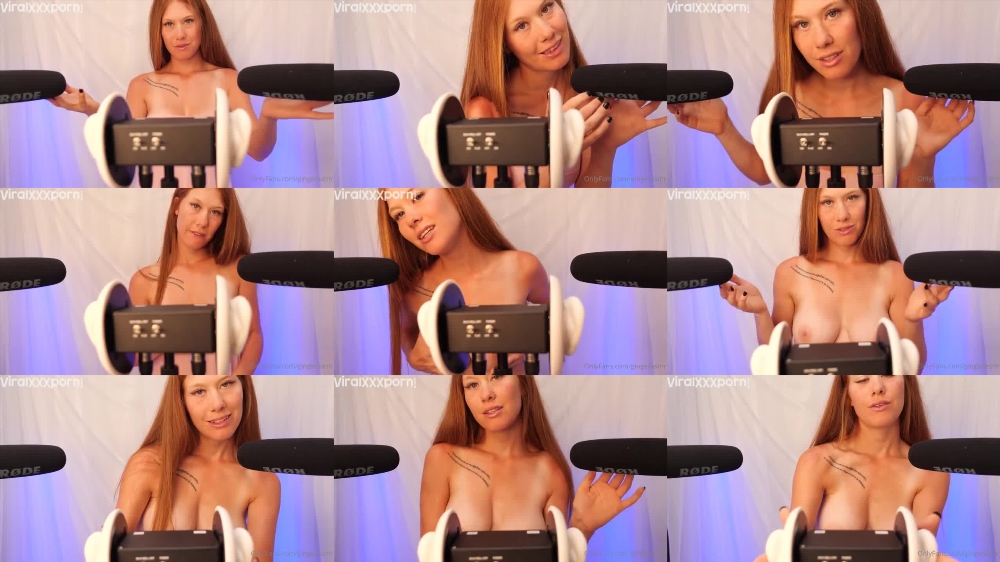 Redhead Ginger ASMR Joins YouTube with Relaxing JOI Footage