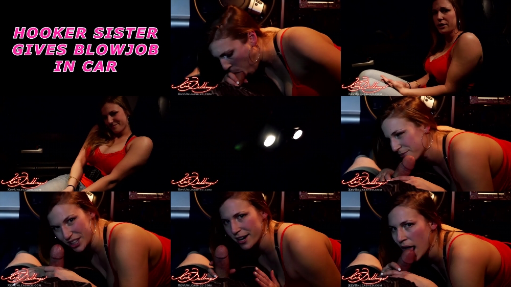 Xev Bellringer's Sensual Car Blowjob