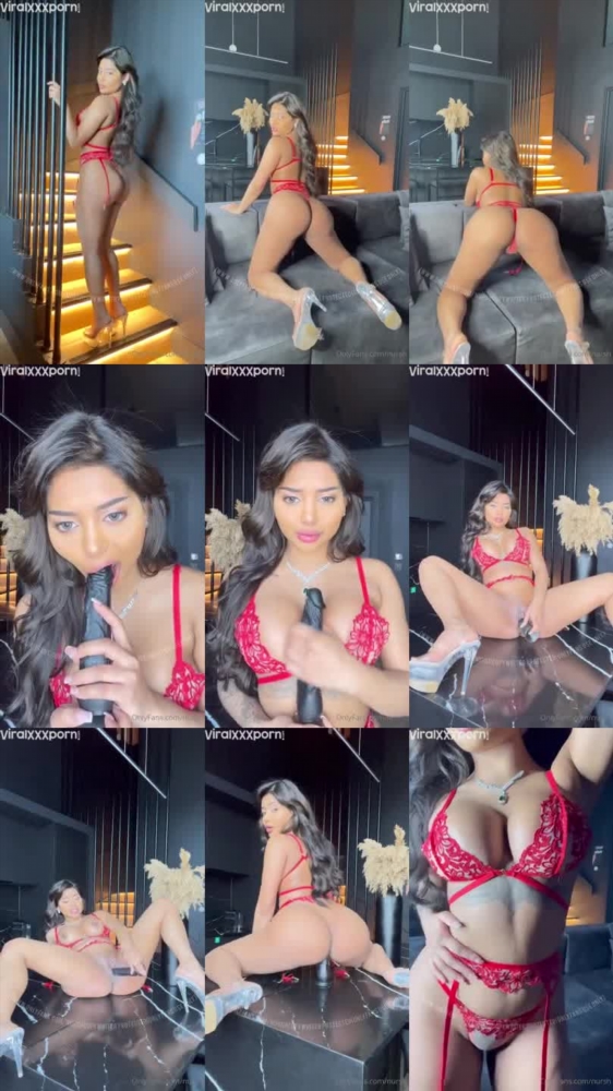 Nurshath Dulal's Sizzling Dildo Scene