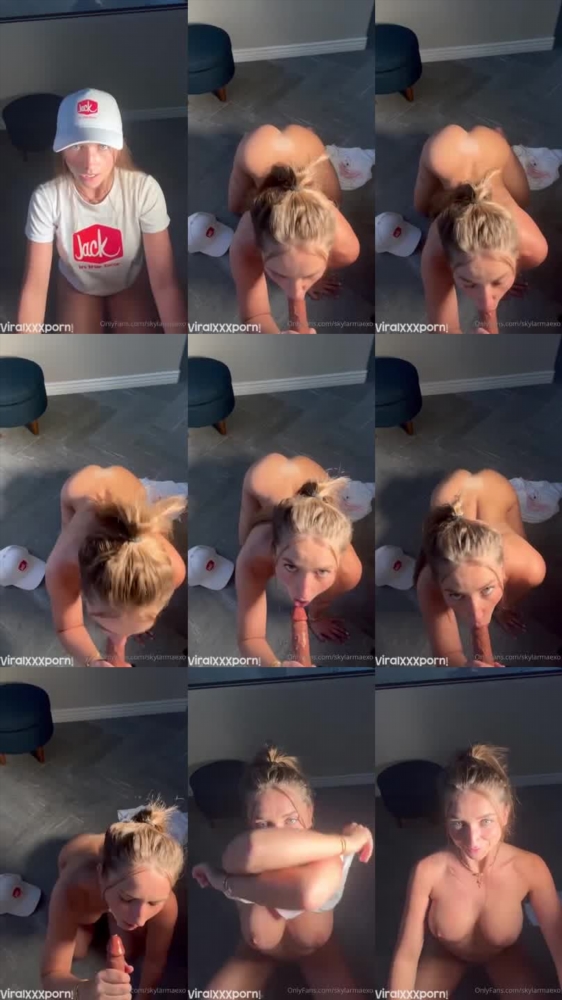 Skylarmaexo's Naughty Dildo Play