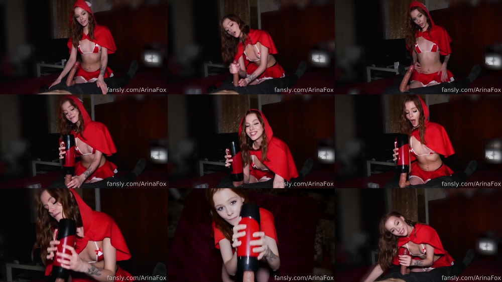 Arina Fox's Cosplay Fantasy Cumshot and Creampie Adventure