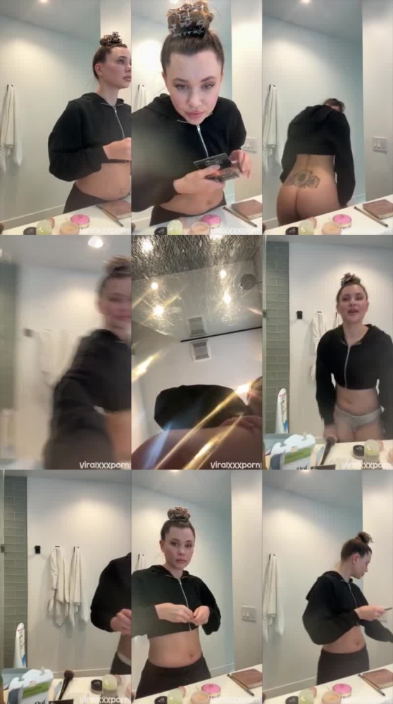 Robynmarielove's Flirty and Flesh-Baring Twitch Clip