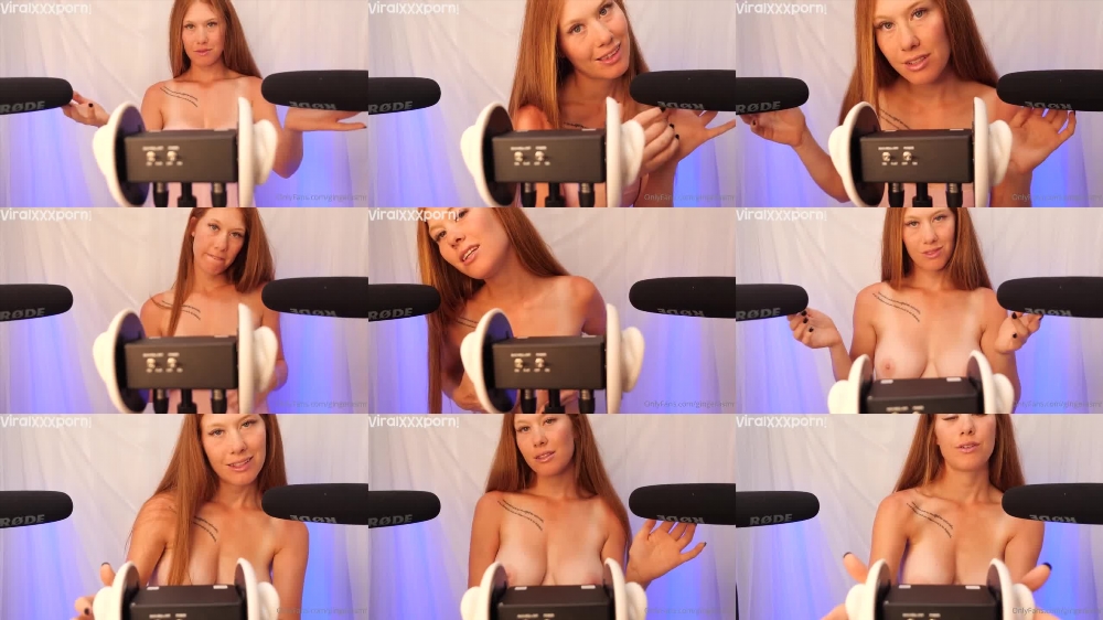 Ginger ASMR: Mature Anal Blowjob JOI Footage