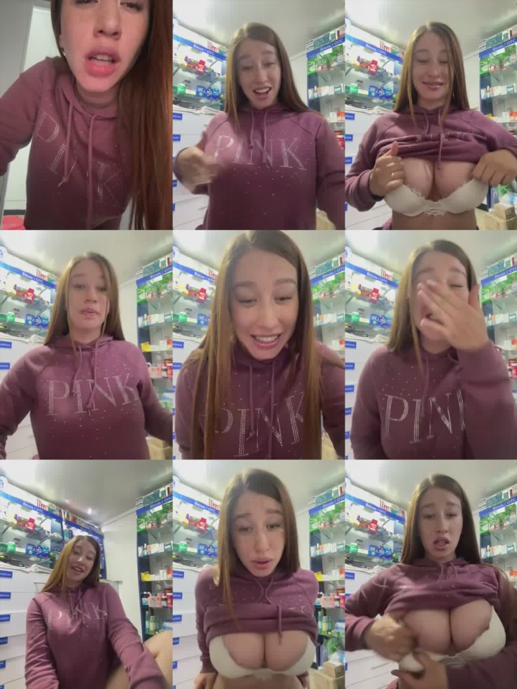 Talia Mint's Watchful Tease: A Sensual Solo Masturbation Session