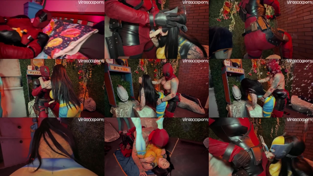 Autumn Ivy in Superhero Cosplay Fantasy