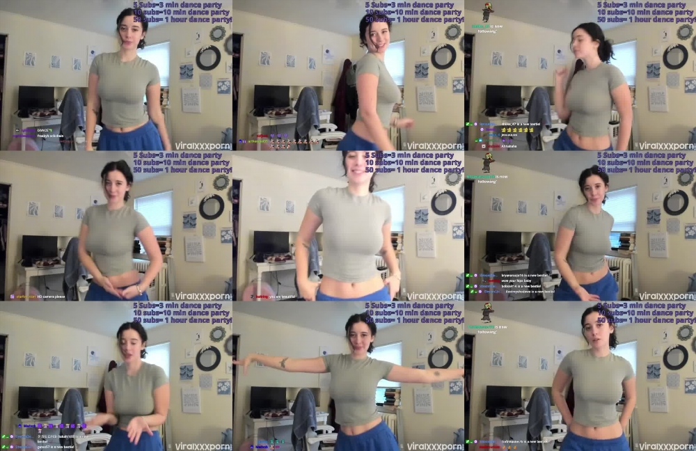 Cryptobaddie1: Big Tits Dance and Tease