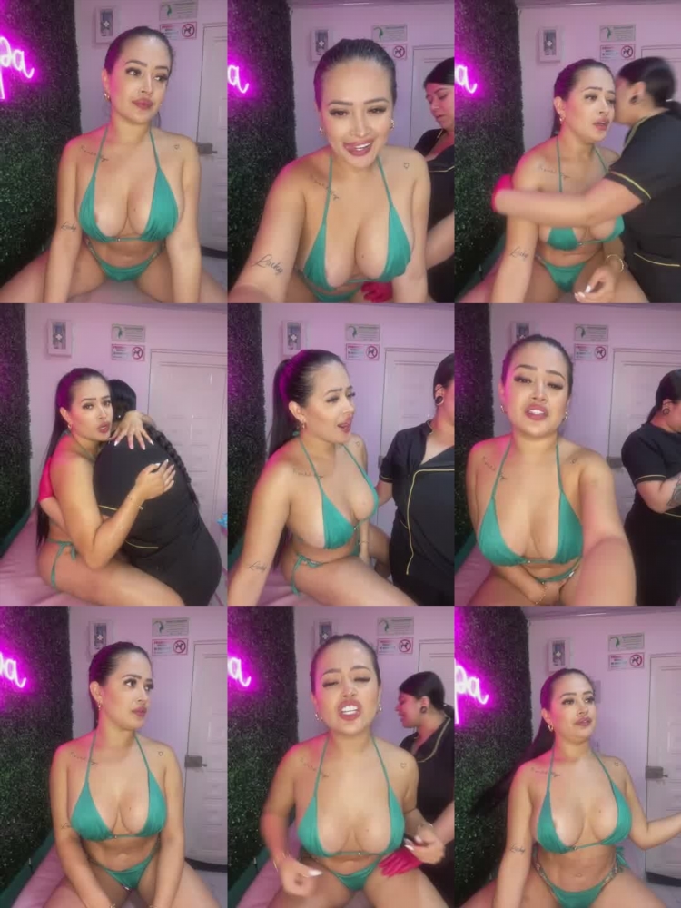 Lana Smalls and Bianca Bangs in an Intense Lesbian Scene