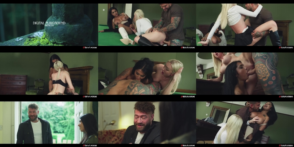 Yasmina Khan & Frances Bentley in a DigitalPlayground Threesome