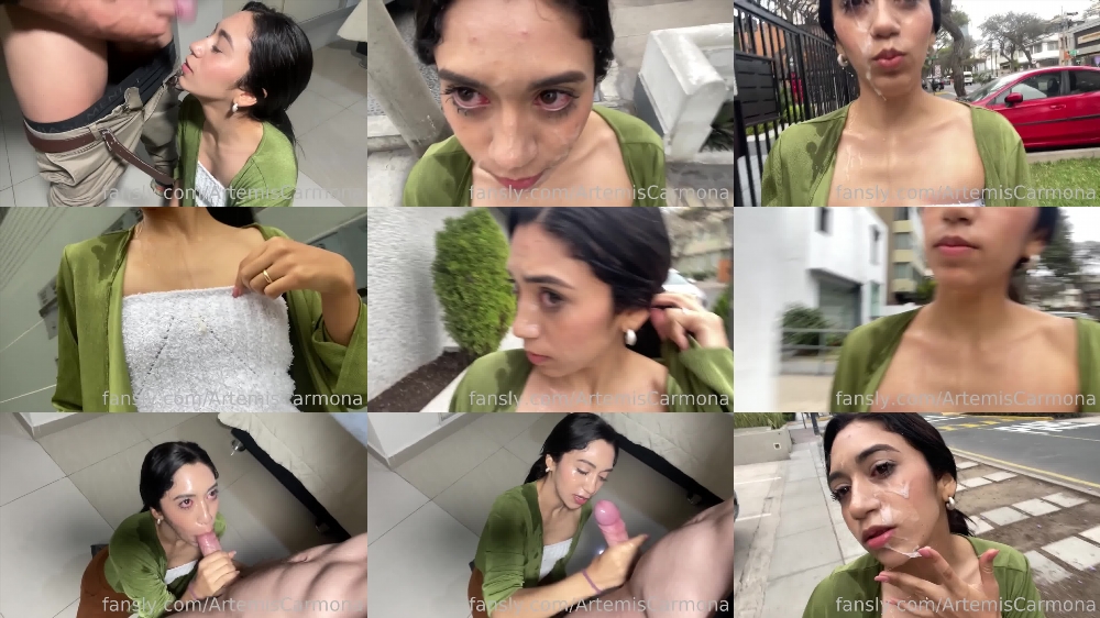 Artemis Carmona's Public Cumwalk