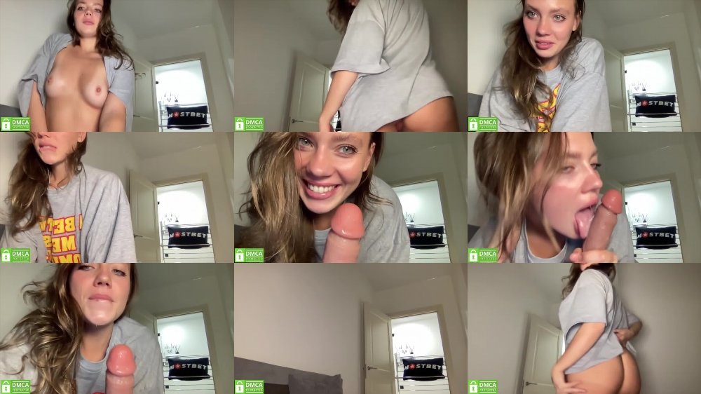 Angel From Sky: The Art of Dildo Blowjob