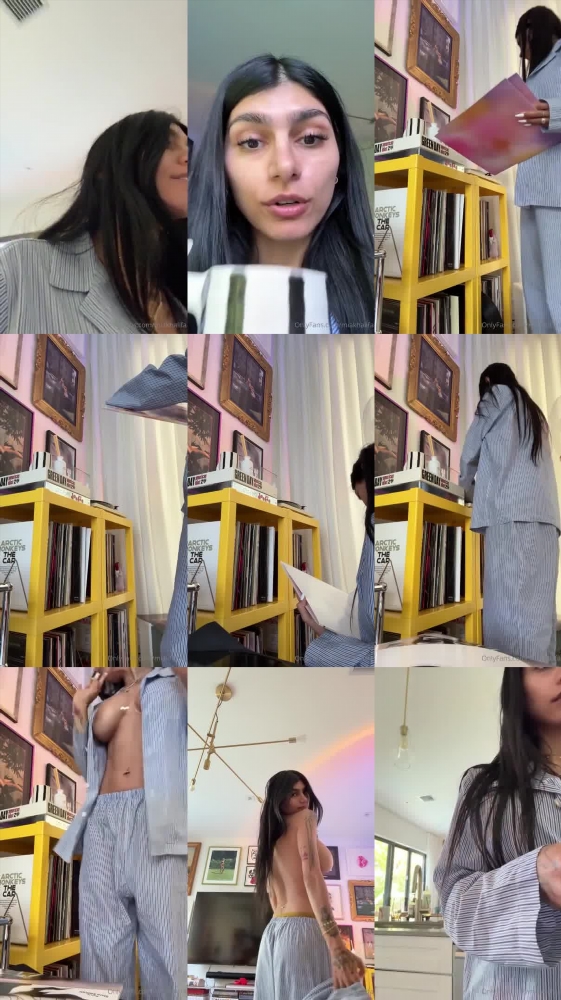 Mia Khalifa Exposes Her Mature Tits