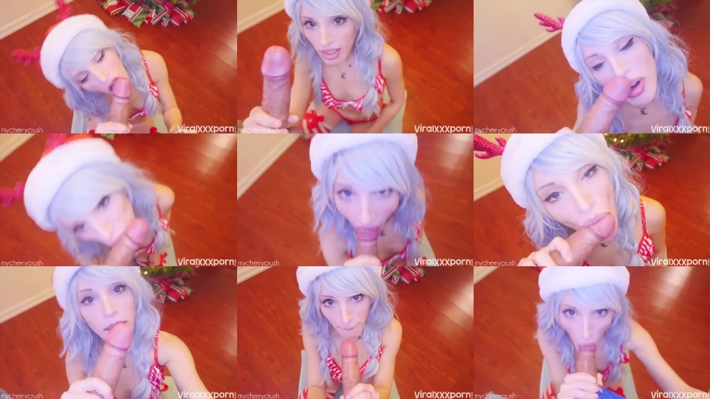 MyCherryCrush's Sensual Sloppy Blowjob POV Video