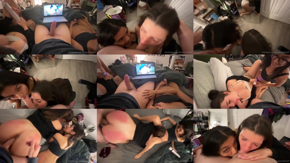 Allyken Shares Taylor Stiles With An Indian Girl