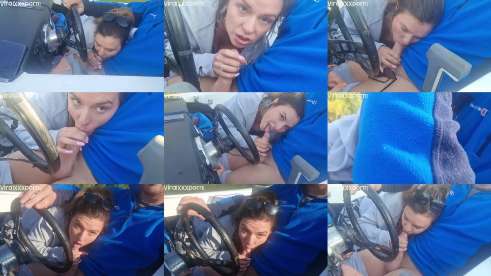 The English Rose's Seductive Boat Blowjob