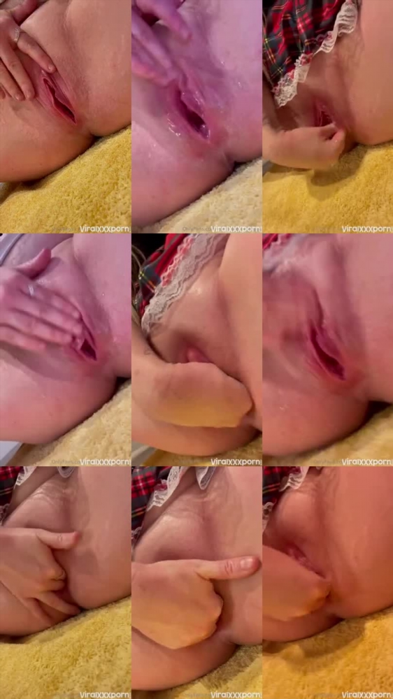 Natalia Reynolds' Sensual Solo Masturbation