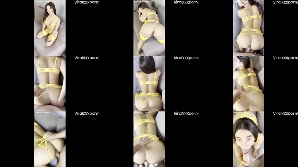 Tommy Wood and Tru Kait: A Curvy Goddess in Yellow Lingerie