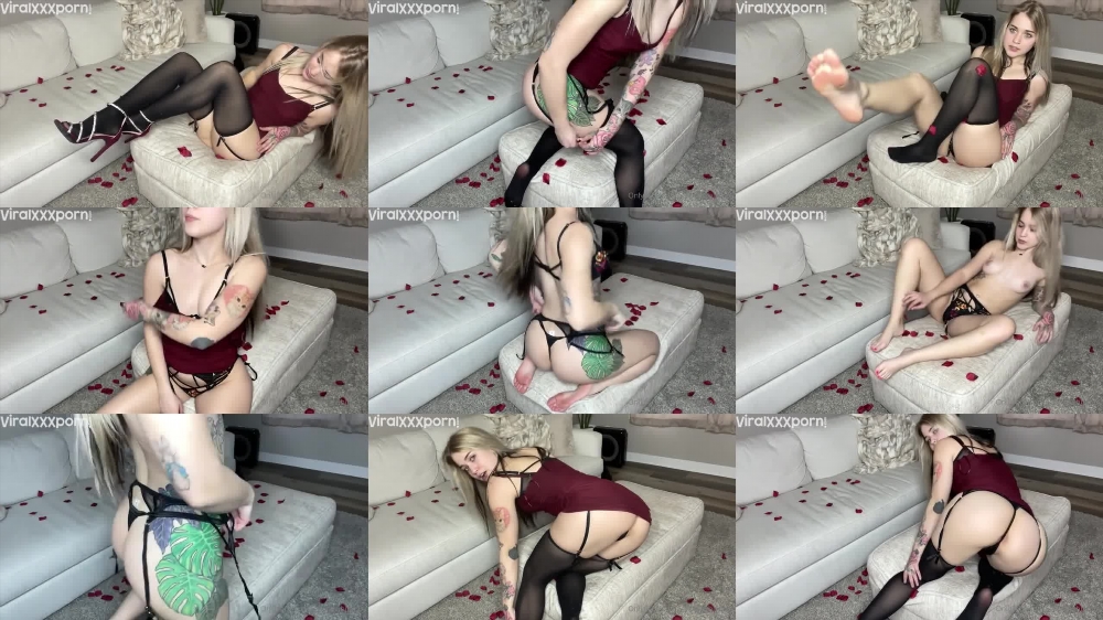 Petite Blonde Cutie's Sensual Solo Masturbation Video