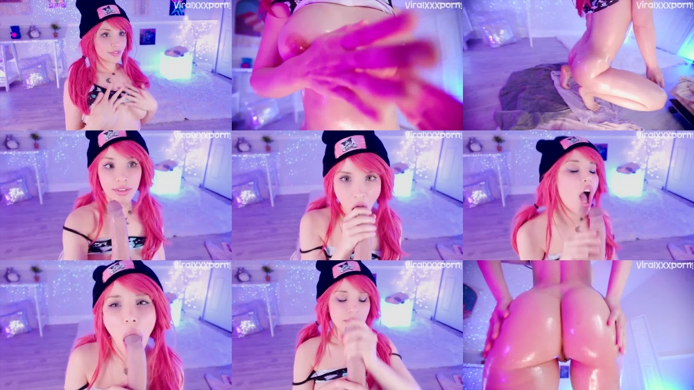 Cherry Crush's Solo Masturbation Tease