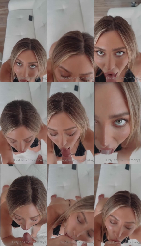 Stefanie Knight: A Sensational Blowjob and Cumshot Showcase