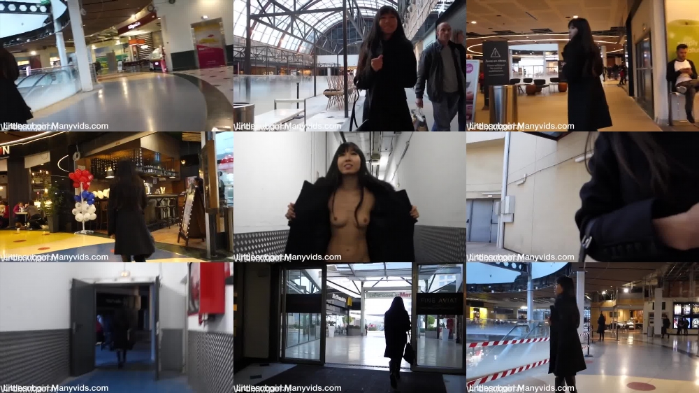 Cute LittleSubgirl Blows Her Guy in a Supermarket