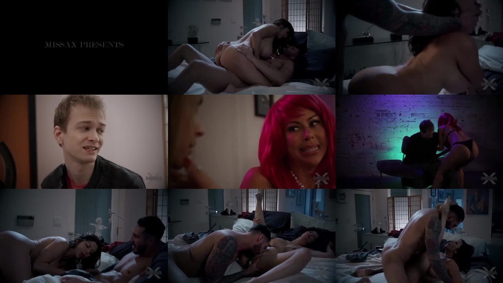 Alexis Fawx's Neon Moonlight - A Mature Siren's Anal Delight