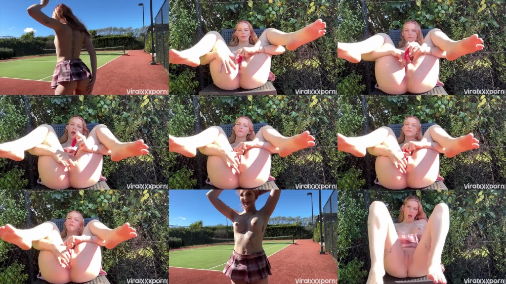 ffreyreyy's Tennis Court Masturbation Pleasures