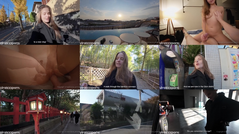 Hermione Potter's Sizzling Kyoto Japan Video